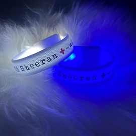 Ed Sheeran+-=÷×演唱会应援发光手环可粉丝气氛道具音乐节周边