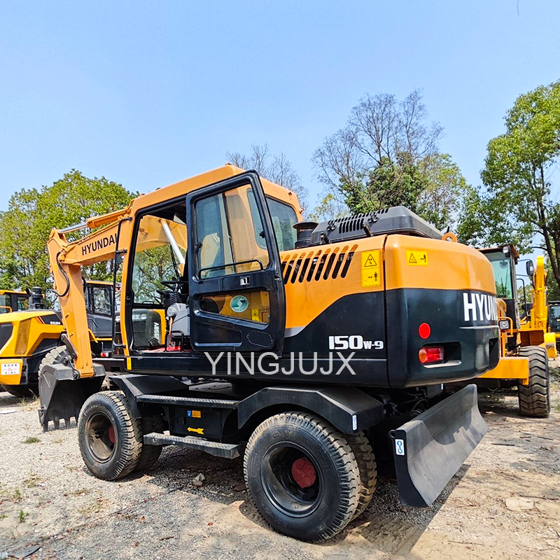 Excavadora de ruedas moderna 150W - 9 Excavadora de ruedas media moderna