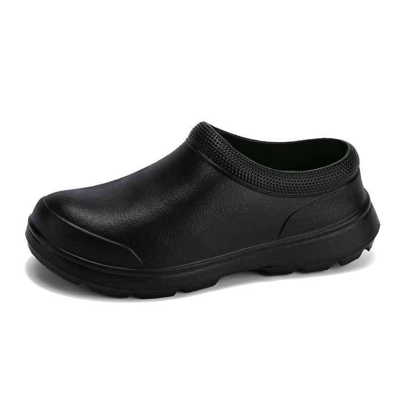 Nuevos zapatos de cocina respirables, antideslizantes, impermeables, a prueba de aceite, zapatos de cocina de primavera y otoño, zapatos de enfermería, zapatos de lluvia, zapatos de agua de mujer