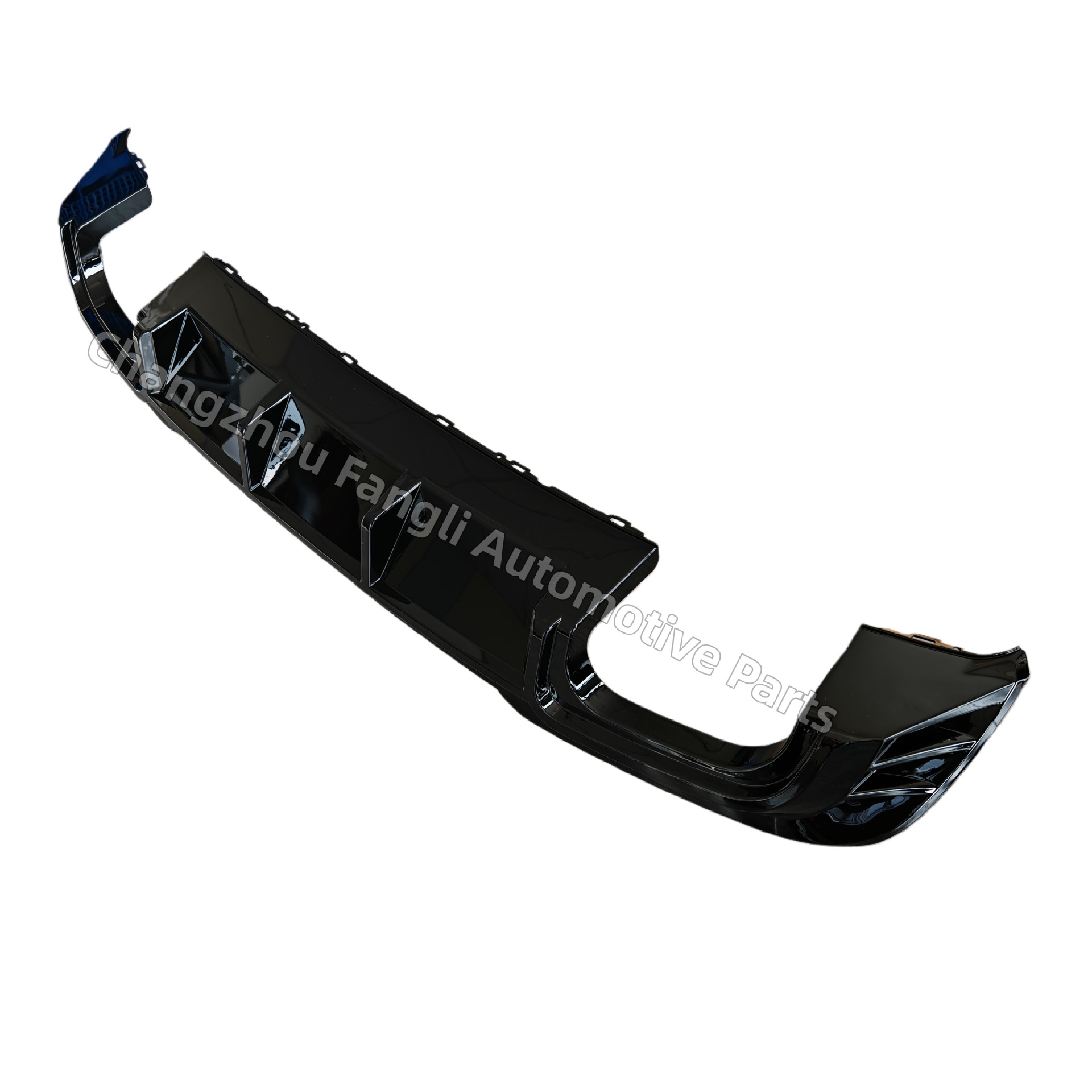 Cross-Border Exclusive Supply for 17-19 Model Audi A3/S3 Rear Lip with Carbon Fiber Pattern, Installation Without Damage to Original Holes