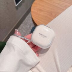 サムスンbuds2pro bluetoothイヤホンカバーgalaxy budslive保護ケース透明tpuソフトケースに適用
