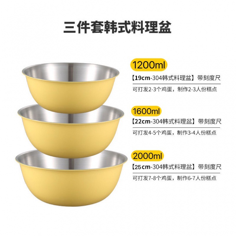 레몬옐로우【19+22+25cm】