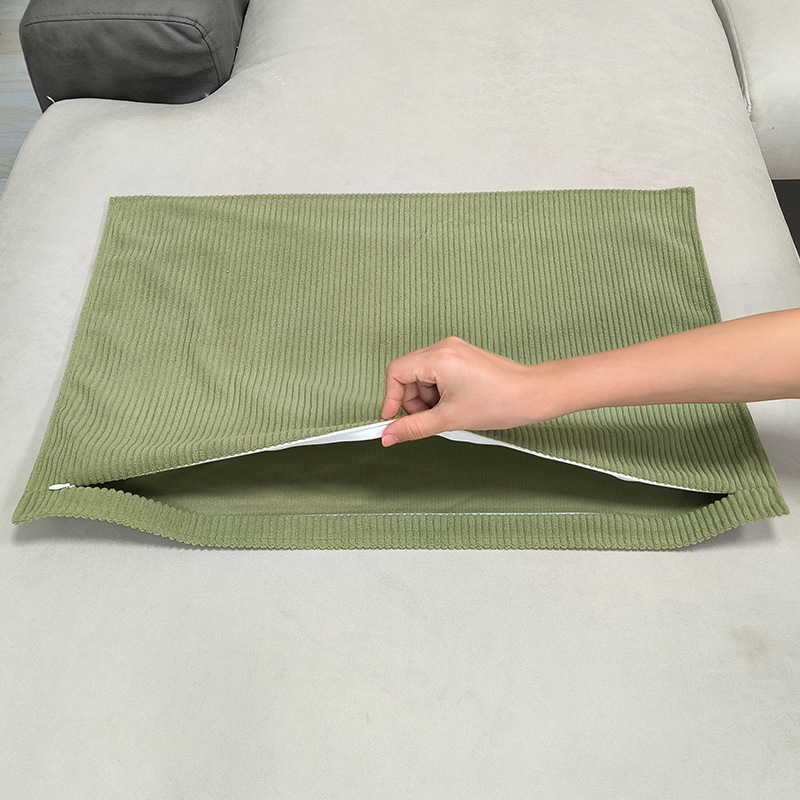 新品コーデュロイ長方形ソファクッション抱き枕大クッションリビングベッドバックカバー高級感