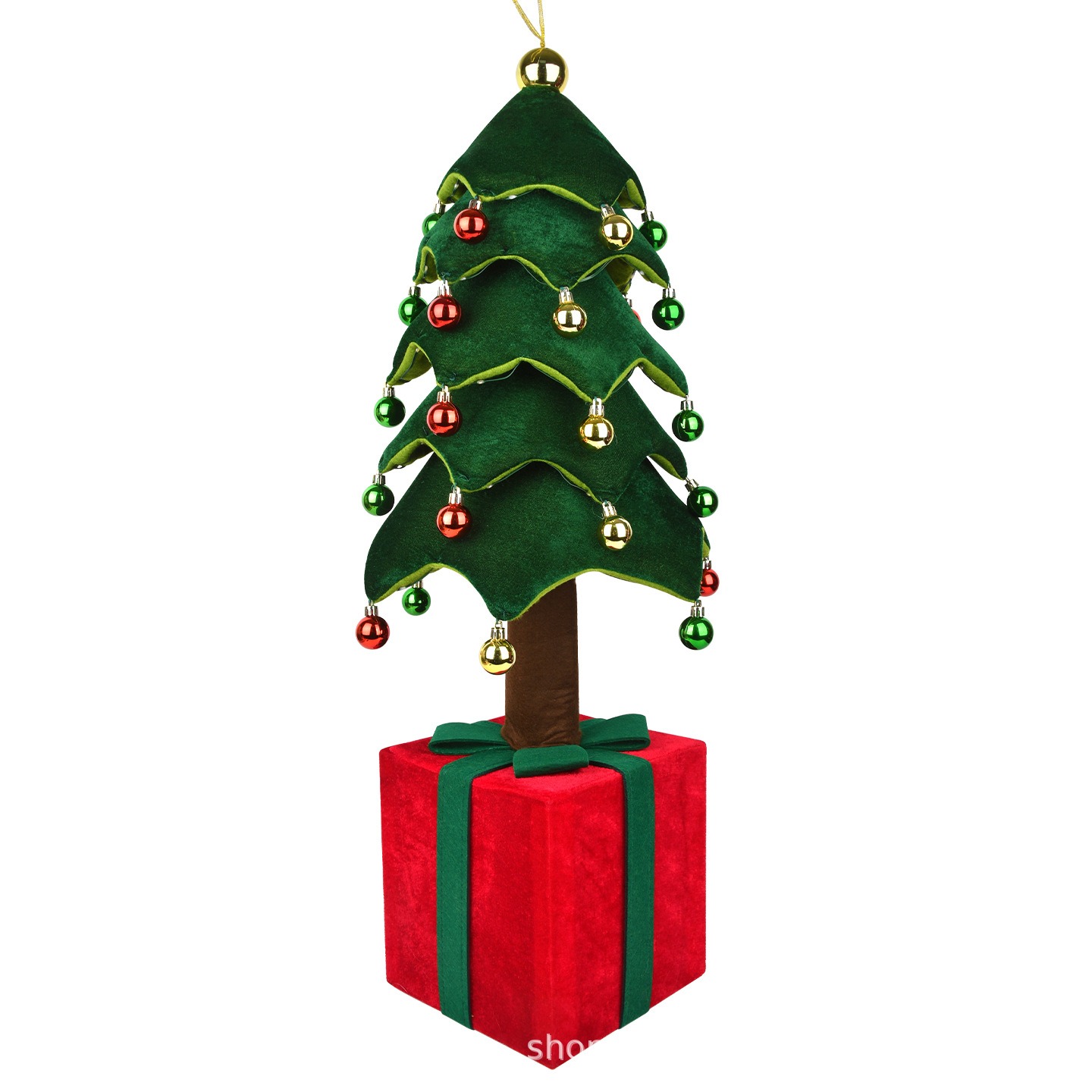 Decoraciones de Navidad tela telescópico lámpara de cintura decoración de árbol de Navidad tienda de interiores de recepción decoración de belleza props de disparo