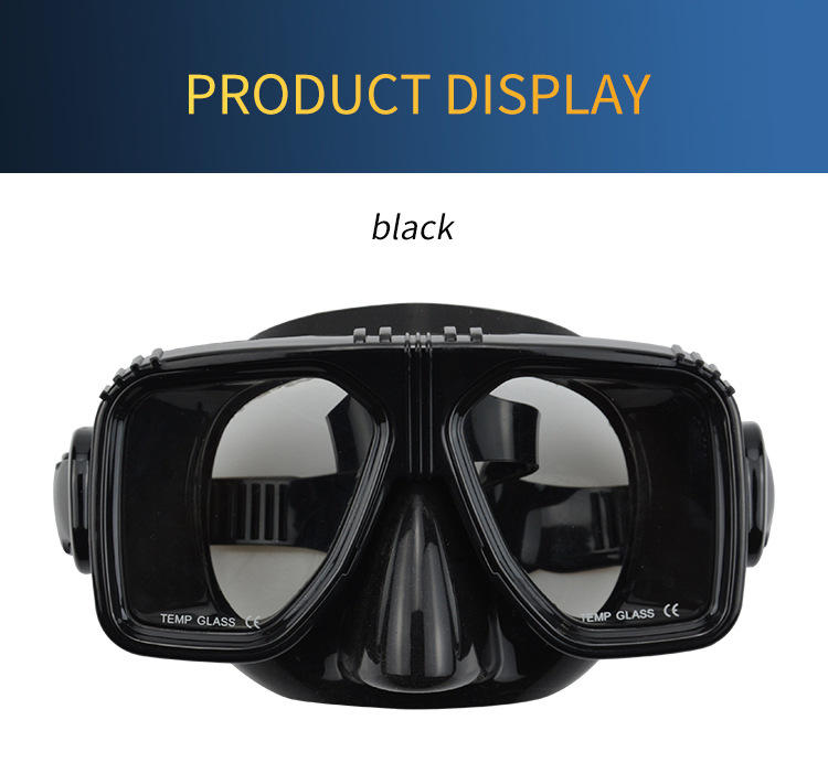 Swimming goggles, adult training, snorkeling, silicone mask, professional diving equipment_voghion.com