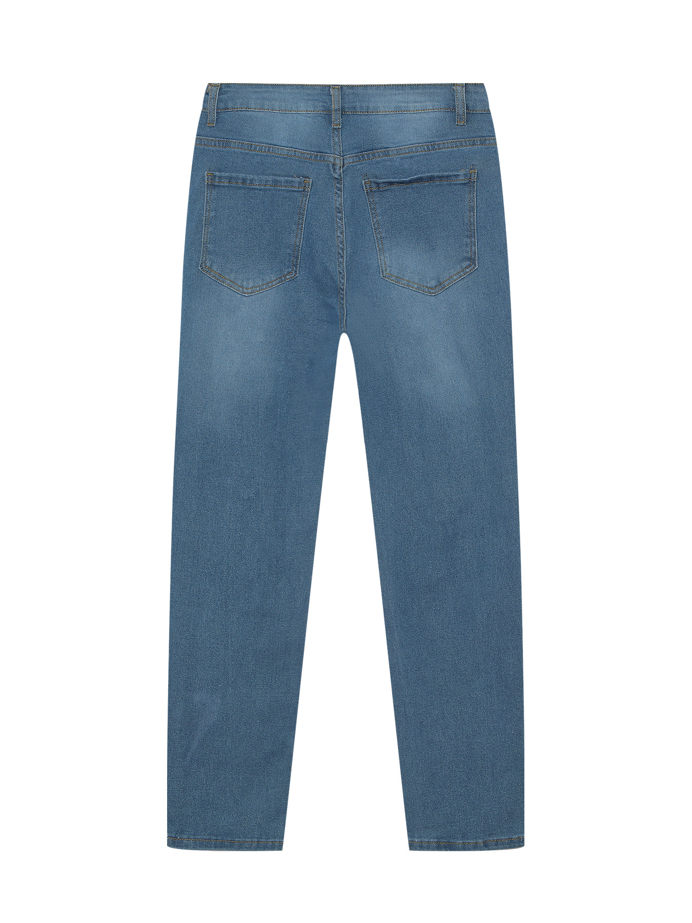 Vaqueros ajustados para jóvenes estadounidenses, pantalones de pie de tendencia para hombres, venta caliente transfronteriza, jeans ajustados rasgados de Amazon