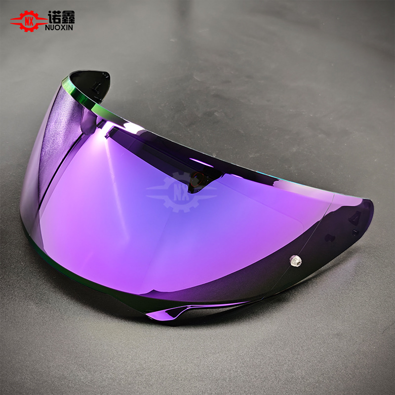 Suitable for Hjc I71 Helmet Lenses Hj-38 Electroplated Multi-Color Day and Night Universal Color-Changing Film Anti-Fog Sticker Helmet Accessories
