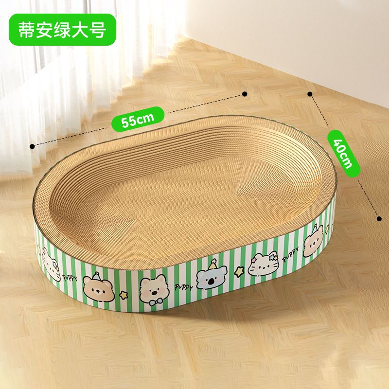 Gatos gigantes Mac ecológicos anti-deslizante gato agarrar tablero de espacio grande papel corrugado resistente al agarramiento y al desgaste juguetes de mascotas para gatos