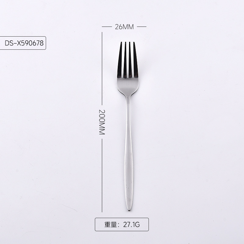 포크(실버)