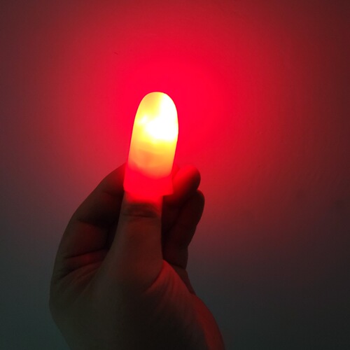 G0364 Light Dancing Multi-Color Optional Thumb Lamp Finger Lamp King Magic Magic Props