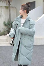 加厚羽绒棉服中长款年冬季新款女装棉袄韩版宽松棉衣女外套潮