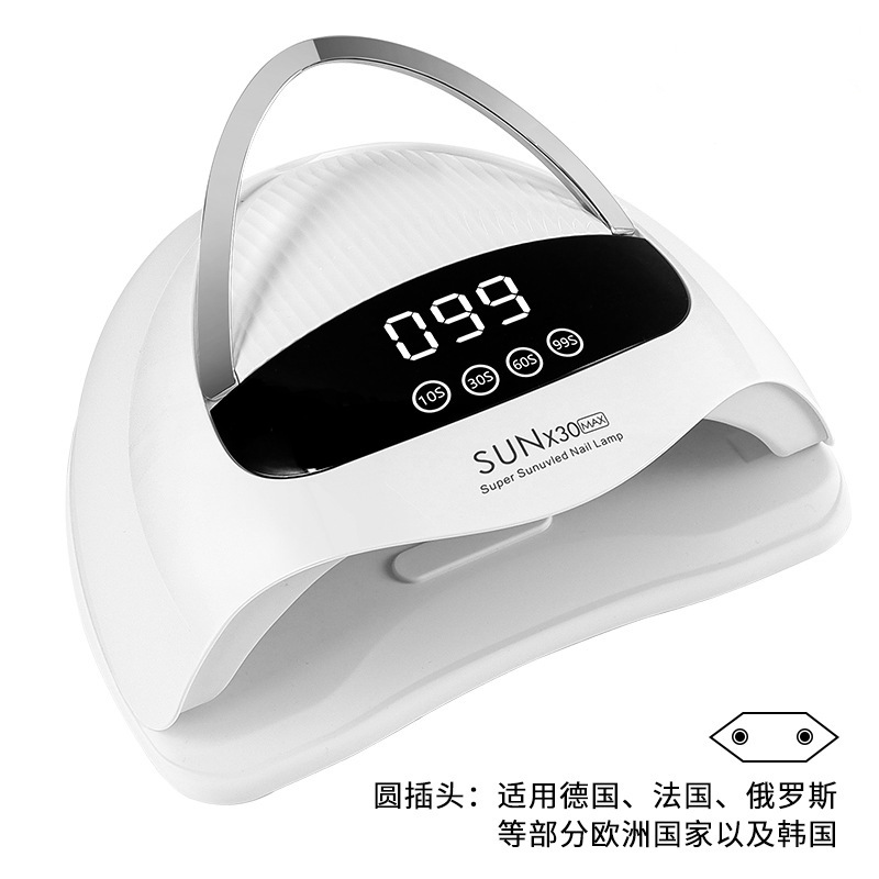 Máquina de fototerapia de manicuras de alta potencia no oscurecer mano tienda de manicuras especial esmalte de uñas lámpara de horneado de manicuras lámpara de secado rápido