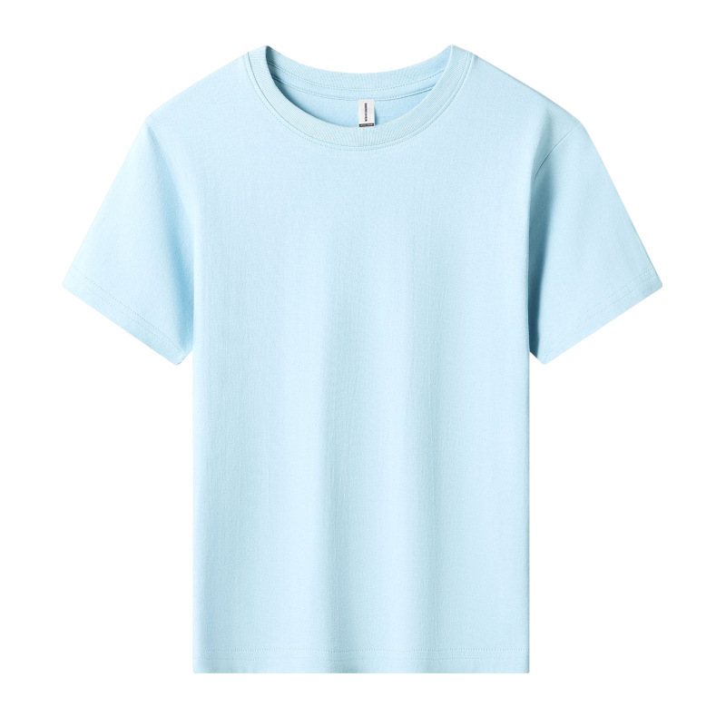 カリブ海79000B-180g純綿丸首子供用半袖Tシャツ、クラス制服、A級安全等級|undefined