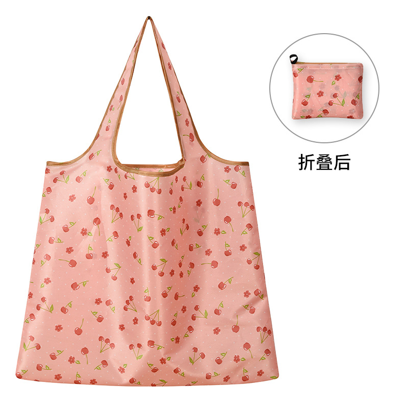 Bolsa de compras plegable grande para viaje, bolsa de supermercado ecológica, bolsa de almacenamiento portátil, bolsa portátil de gran capacidad image 27