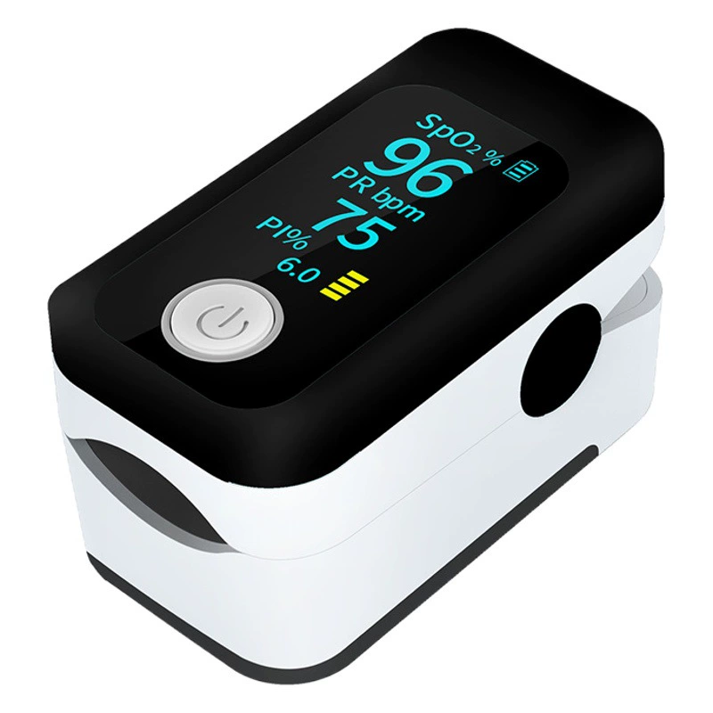 Экспорт Белый Зажим Для Пальцев Пульсоксиметр мониторинг насыщения крови кислородом детектор пульса FDA CE Сертификация