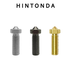 Volcano Hardened Steel Volcano Nozzle Stainless Steel Brass E3D V6 Vyper 3D Printer Nozzle Accessories