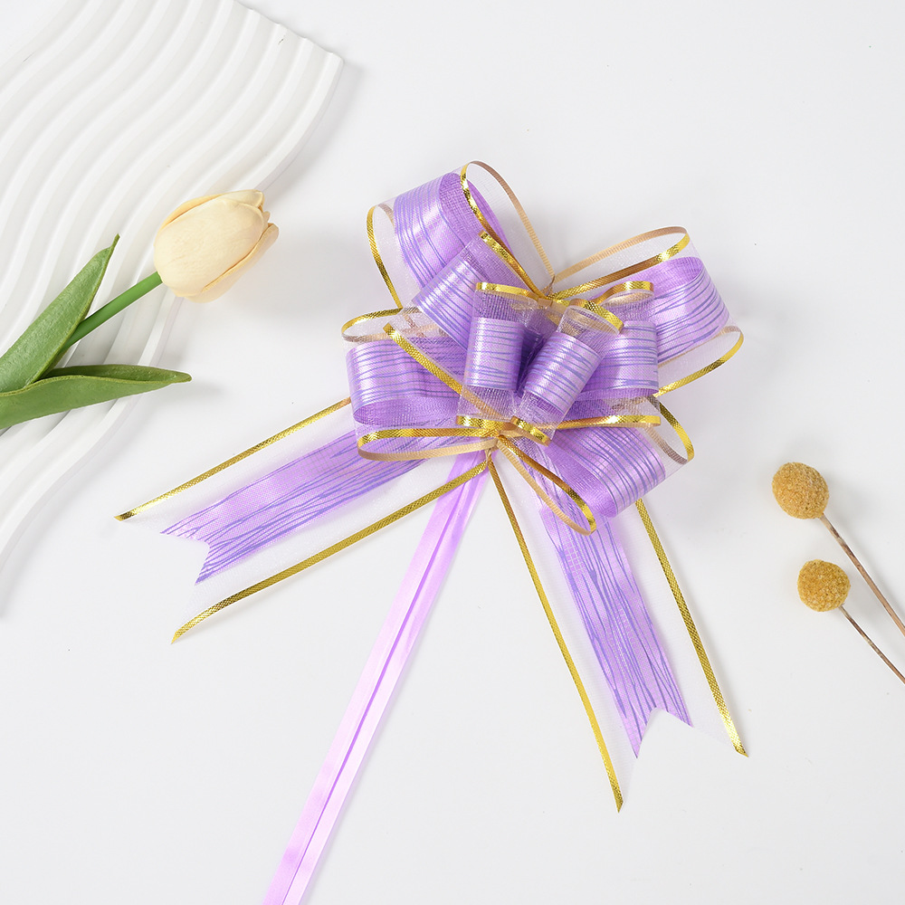 Cross-border 50 gran corteza de árbol de Phnom Penh nieve arco de flores de mano regalo de Navidad canasta de flores de embalaje de flores