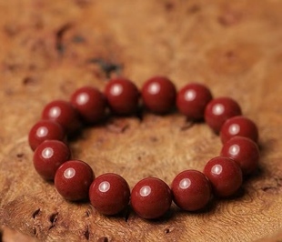 Natural Cinnabar Bracelet Female genuine goods Purple Gold Cinnabar Bracelet Female Hetian Jade Zodiac Dragon Gift
