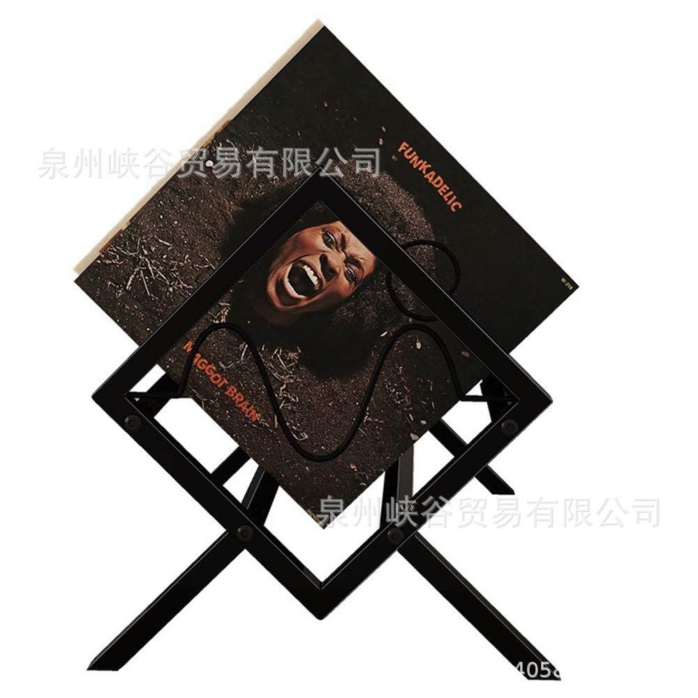 CD夹 唱片架 桌面书籍、杂志架 金属展示架多功能收纳器 CD存储架