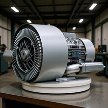 RB-72S-4真空上料漩涡风机5.5KW双级曝气风机5500W工业水处理风泵