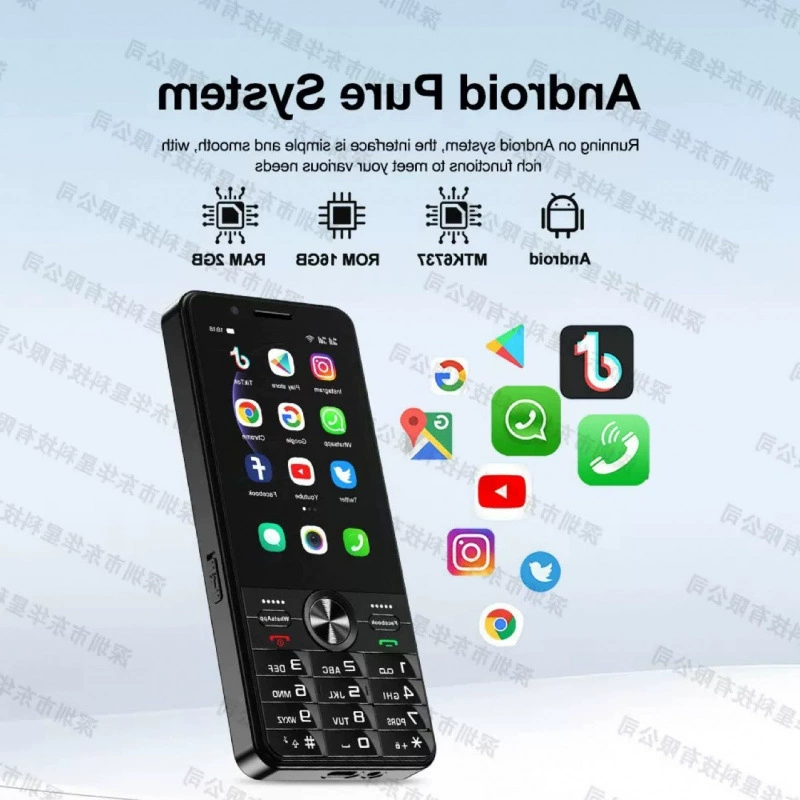 Умные часы, мобильный телефон, 3.5 дюйма, 4G, Android
