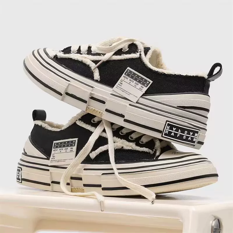 情侣同款乞丐鞋子男女同款百搭2025秋季新款网红休闲帆布鞋学生鞋