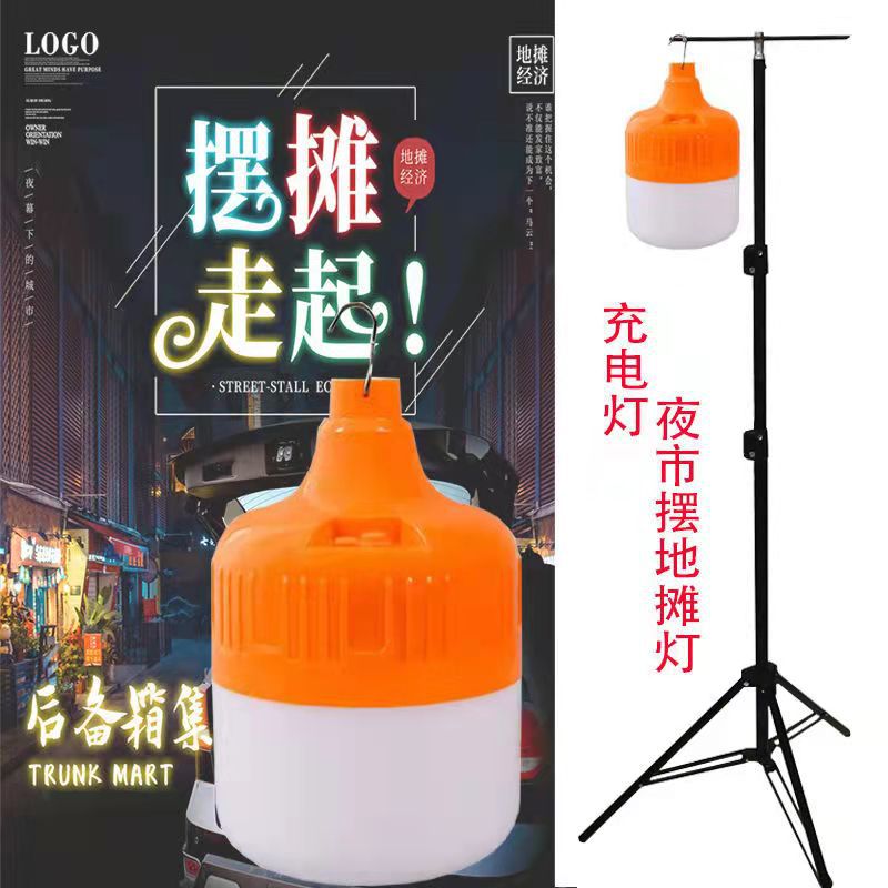 Travel bulb charging for camping