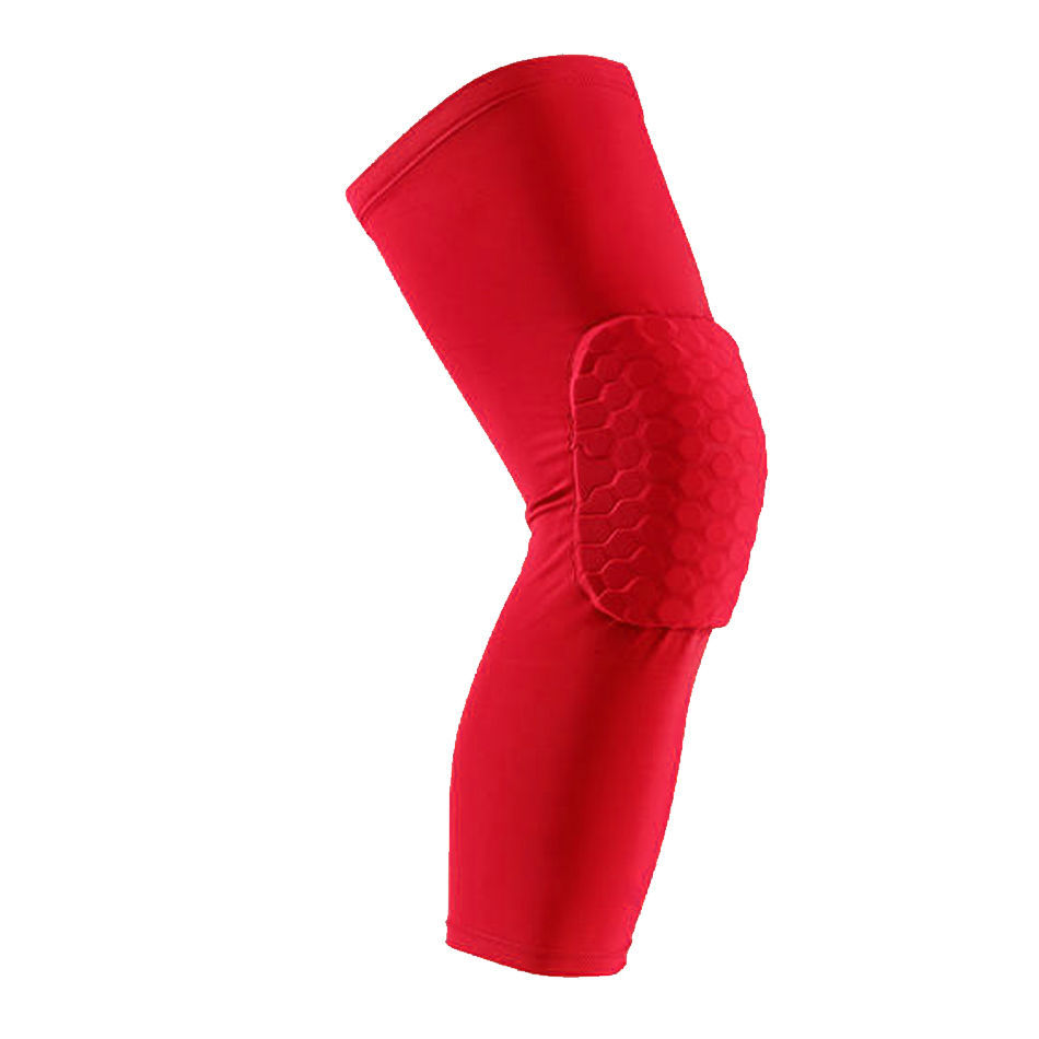 Panal rótula cubierta niños adultos baloncesto resistente a la caída anti-colisión leggings baile transpirable equipo de protección verano Delgado