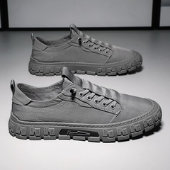 Ice Silk Cloth Shoes Men's Breathable Lazy Shoes 2023 Spring New Men's Shoes Korean Style Trendy Versatile Casual Shoes