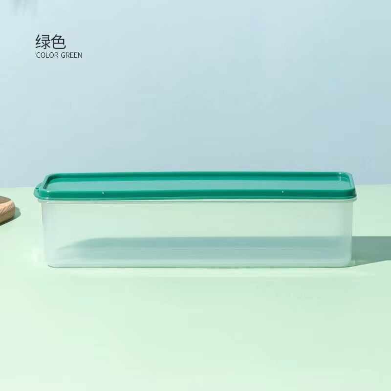 カラフルアイスクリームヌードル収納ボックス長方形ボックス冷蔵庫冷凍保存ボックス雑穀収納ボックス|undefined