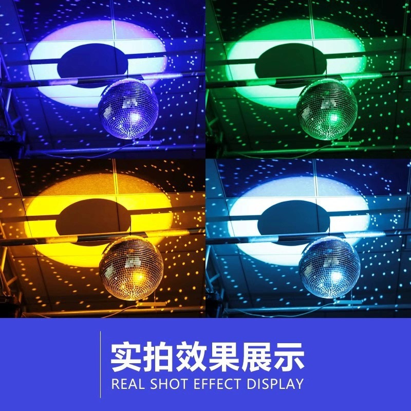 escenario discoteca espejo bolas de reflexión ktv barra de bolas de luz flash salón de baile discoteca bola de vidrio al por mayor