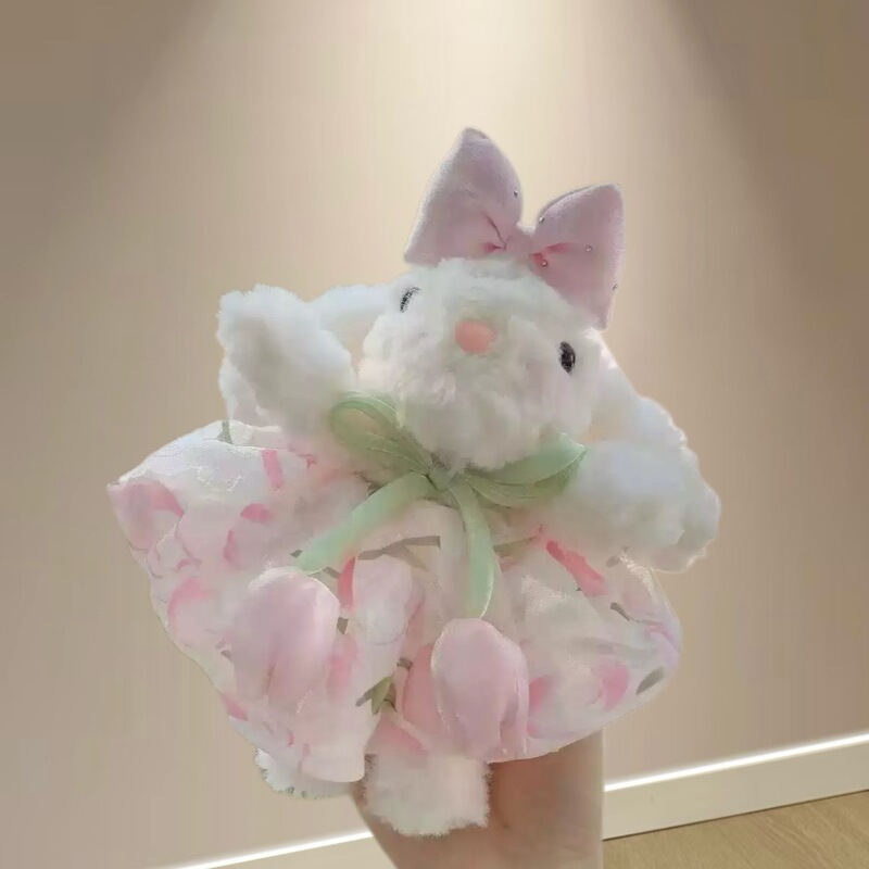 かわいい垂れウサギのぬいぐるみぬいぐるみウサギのキーホルダー|undefined