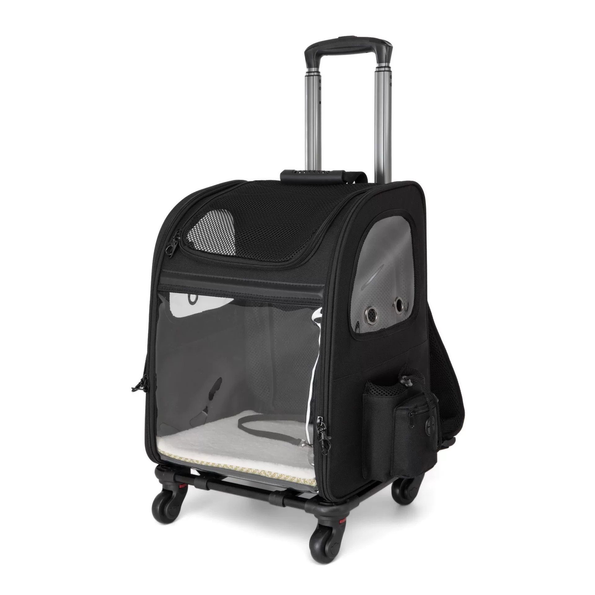 Suitcase, handheld backpack to go out, breathable capacious bag