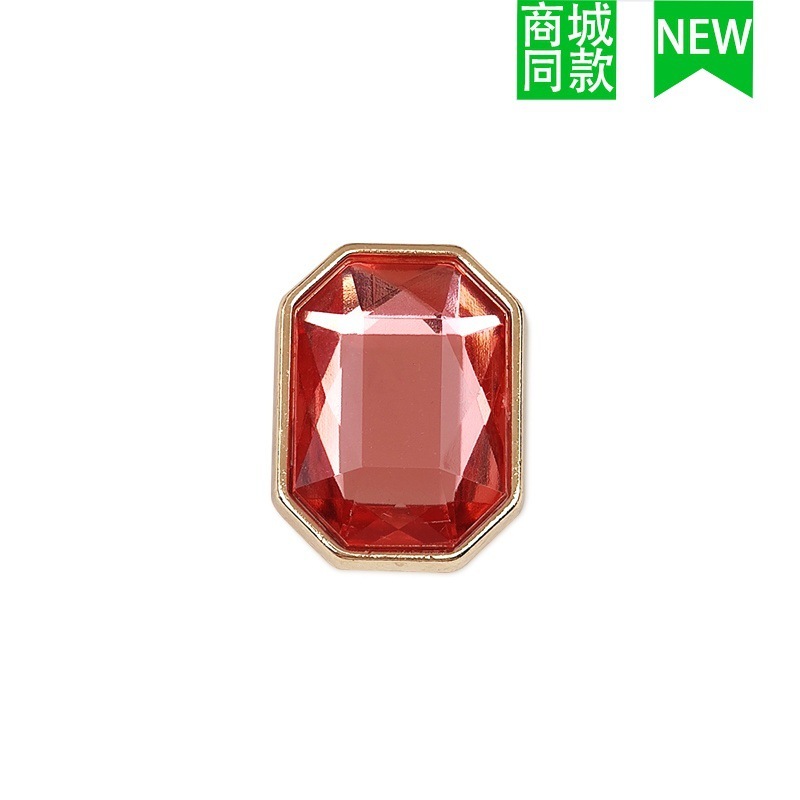 クロスボーダー卸売新しいクロックスアクセサリー靴バックル金属レターチェーン適応クロス靴花 DIY アクセサリー|undefined