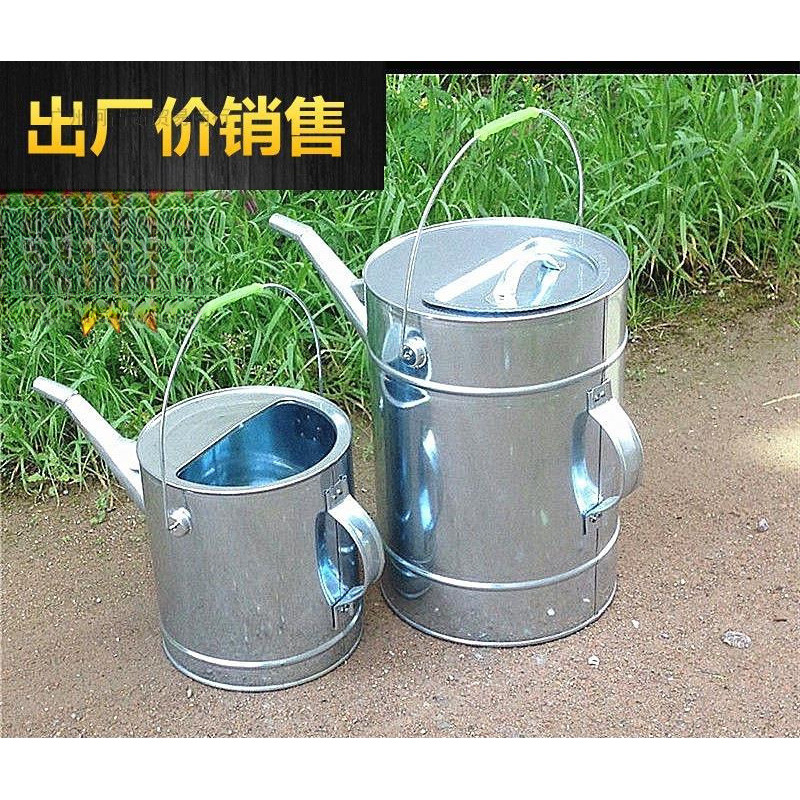 长嘴带盖加油桶汽油桶汽车摩托车备用油箱20升15升带过滤网加油壶