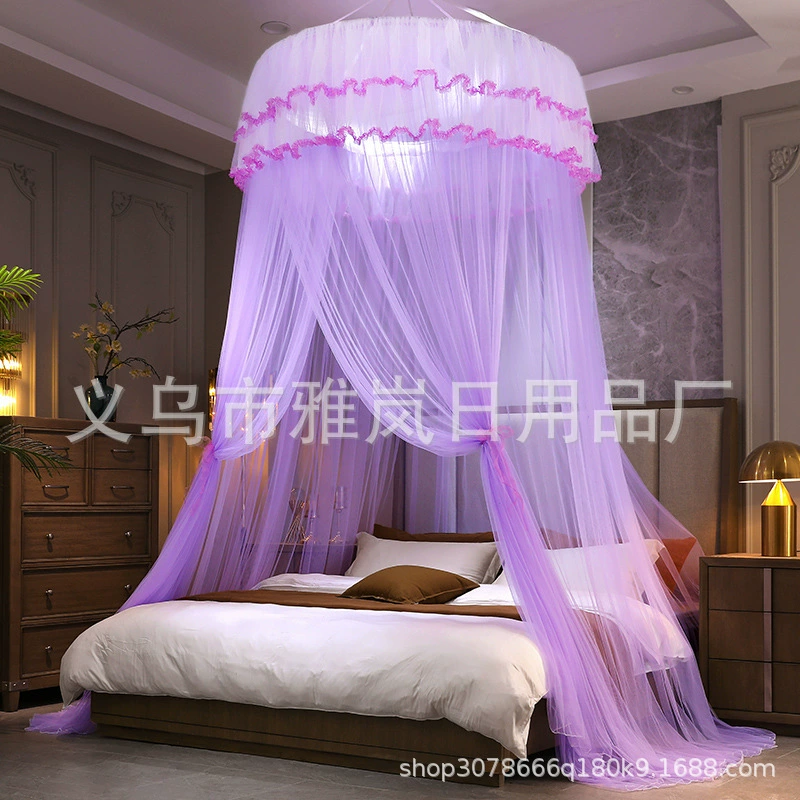 Москитная сетка без установки подвесной купол зашифрованный складной бытовой принцессы на полу завод прямых поставок оптовая продажа