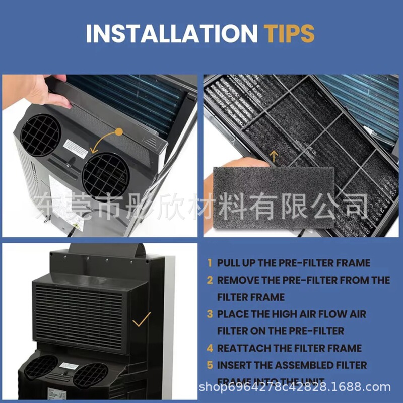 Replacement Filter Sponge for Whynter Portable Air Conditioners Is Suitable for Arc-14S 14Sh 141Bg Replacement Filter Sponge for Whynter Portable Air Conditioners Is Suitable for Arc-14S 14Sh 141Bg