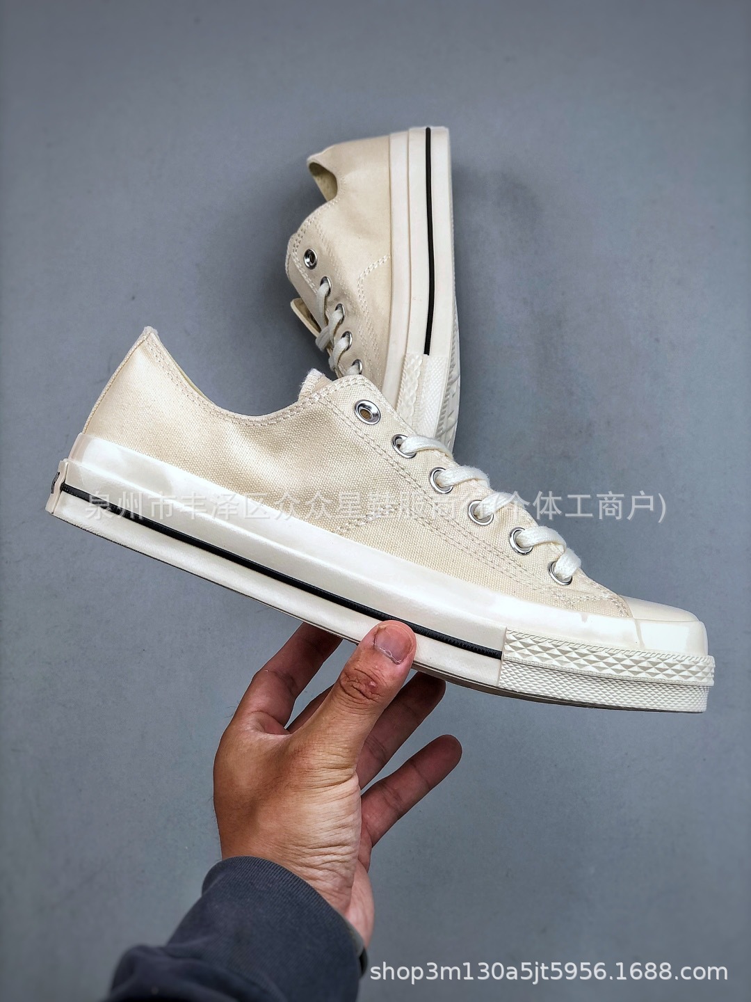 Nueva cabeza cuadrada SQUARETOE OX, zapatos de lona bajos cómodos y resistentes para parejas iguales image 11