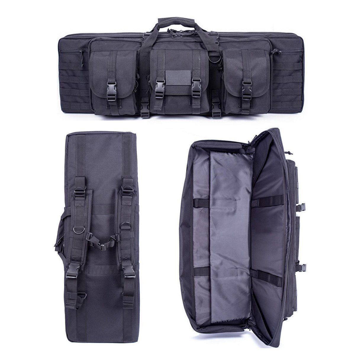Bolsa táctica para armas, bolsa de almacenamiento táctica para lanzadores, mochila de 1 metro, bolsa multifuncional para equipo de pesca 136, gran venta