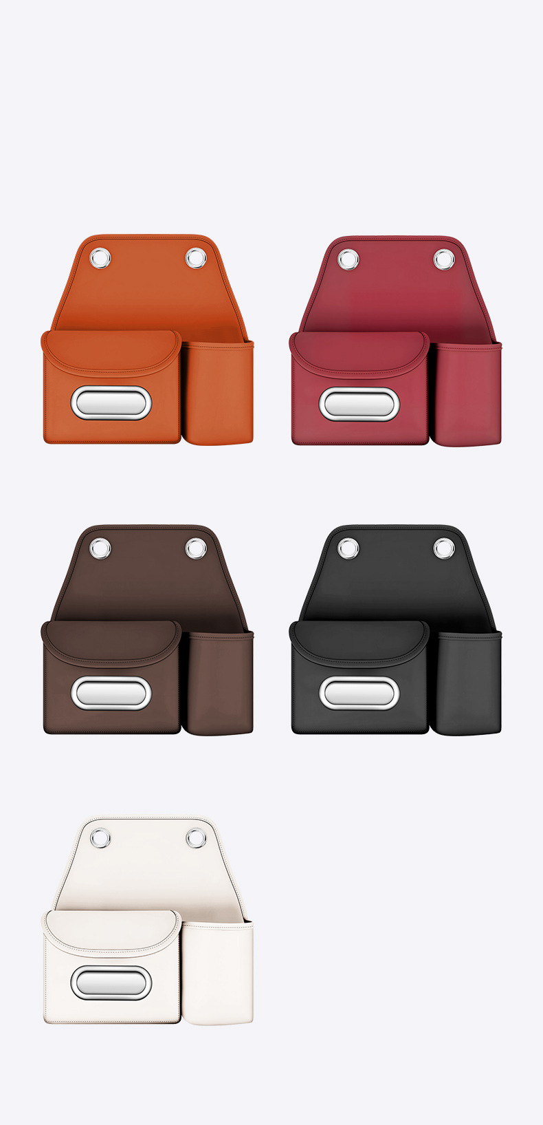 Car tissue box, seat back tissue holder, water cup holder, hanging car tissue cover, multifunctional storage