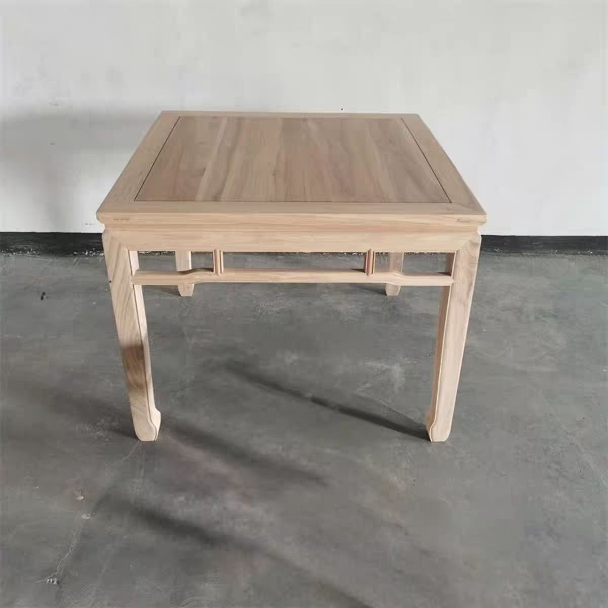 Old Elm Eight Immortals Table Solid Wood Antique Square Dining Table Restaurant Square Table Rural Square Custom Chinese Style
