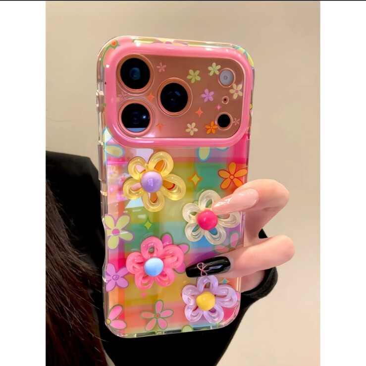 Suitable for Apple iPhone 17Promax Colorful Plaid 16Pro Dopamine 15 Creative 14Ins Style Mobile Phone Case Suitable for Apple iPhone 17Promax Colorful Plaid 16Pro Dopamine 15 Creative 14Ins Style Mobile Phone Case