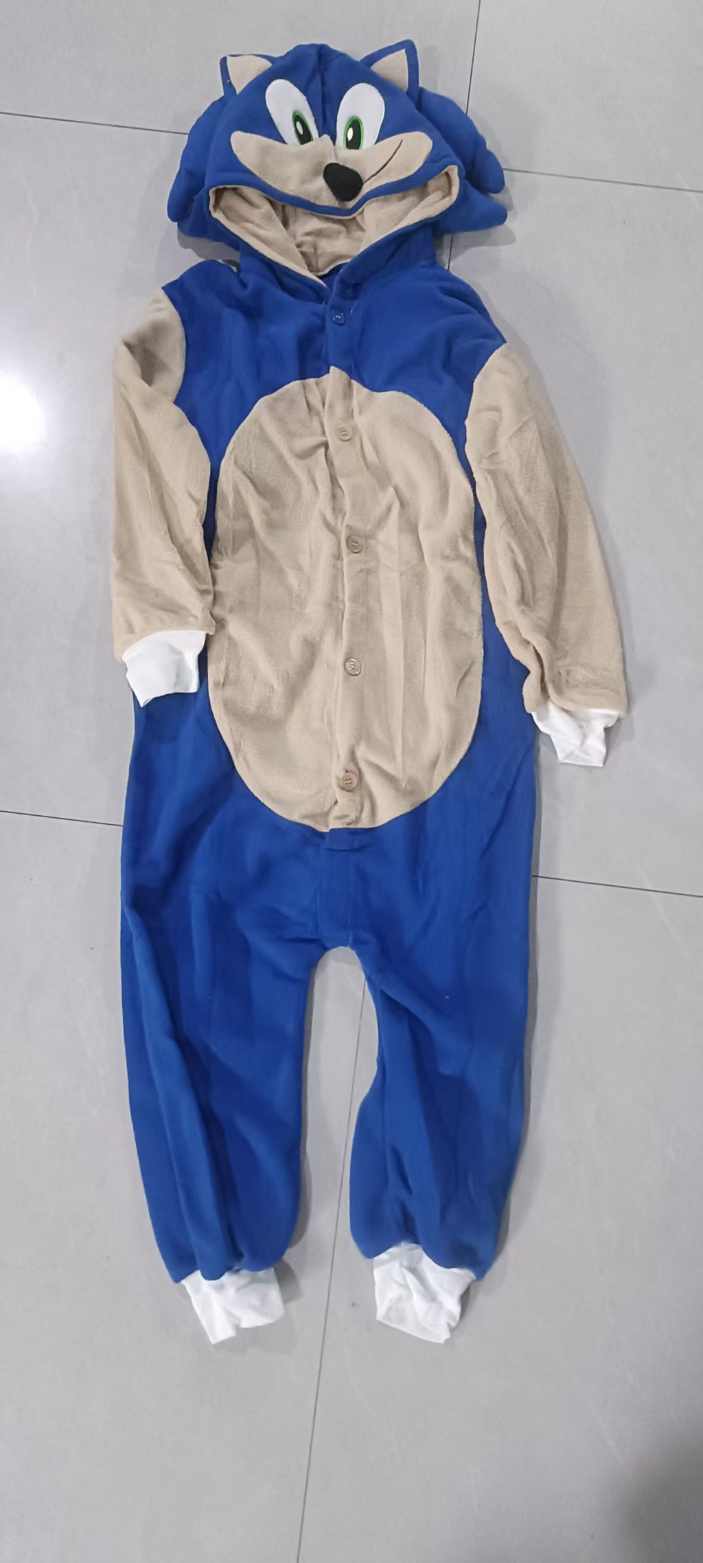 Pijama Entero de Animados de Poliéster Con Capucha para Hogar image 18