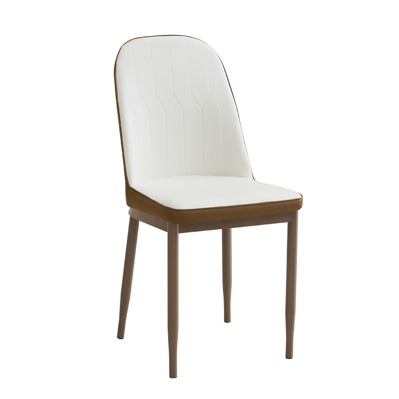 Silla de comedor de lujo ligera, taburetes domésticos, estilo nórdico simple, mesas y sillas de maquillaje en línea, restaurantes de hotel, mesas y sillas de comedor de hierro forjado