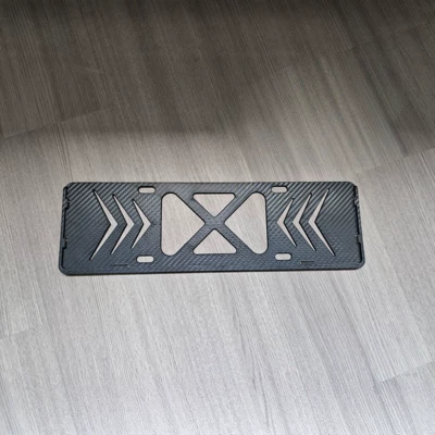 License plate holder/license plate holder Frame with Carbon Fiber Texture, Does