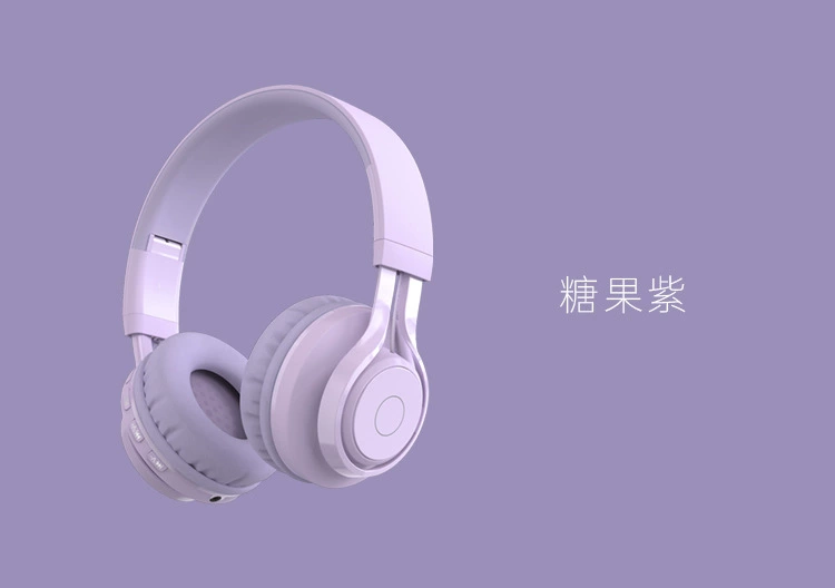 Беспроводные наушники Bluetooth, светодиодная подсветка RGB, Bluetooth 5.0, детский режим 85 дБ
