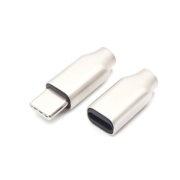 Metal TYPEC plug shell USB data cable DIY headset upgrade wire PD fast charging TYPE shell accessories
