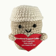 �羳��ƷPositive Coffee Cup Crochet Doll�ֹ��h�����������ȱ�