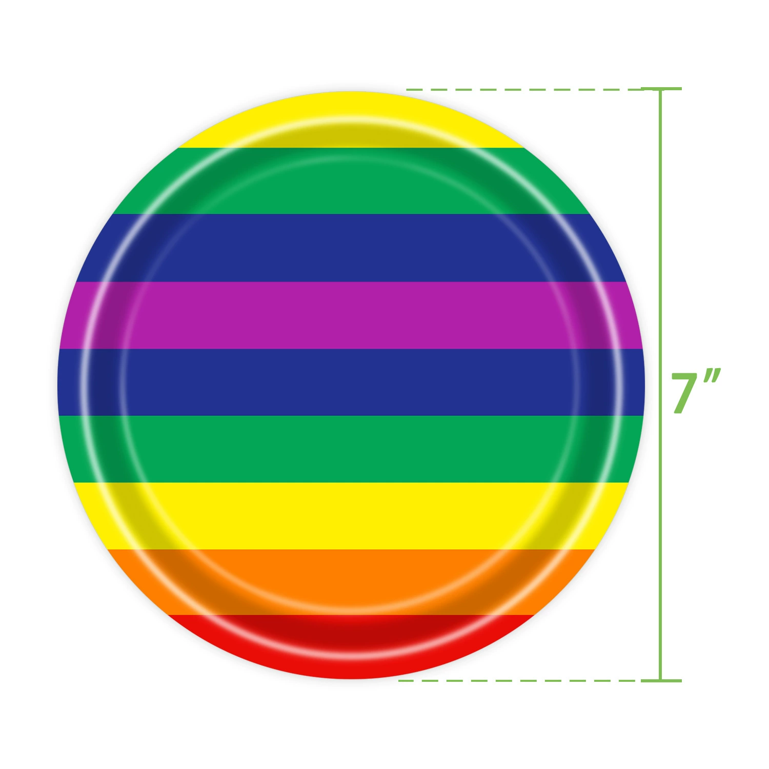 Rainbow тарелка для ужина, одноразовая посуда, салфетки, набор, новая коллекция, оптовая продажа