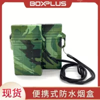X-5003 Изысканная утолщенная коробка для сигарет из АБС-пластика 20 шт. Портативная влагостойкая коробка для сигарет с защитой от давления подарочная коробка